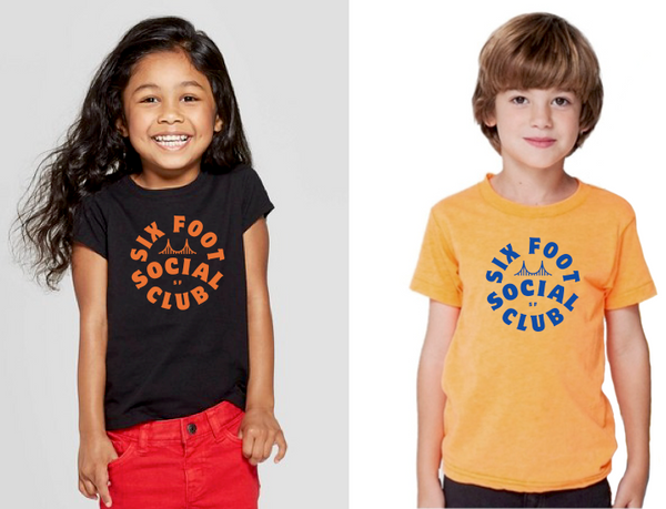 Kids Six Foot Social Club T-Shirt